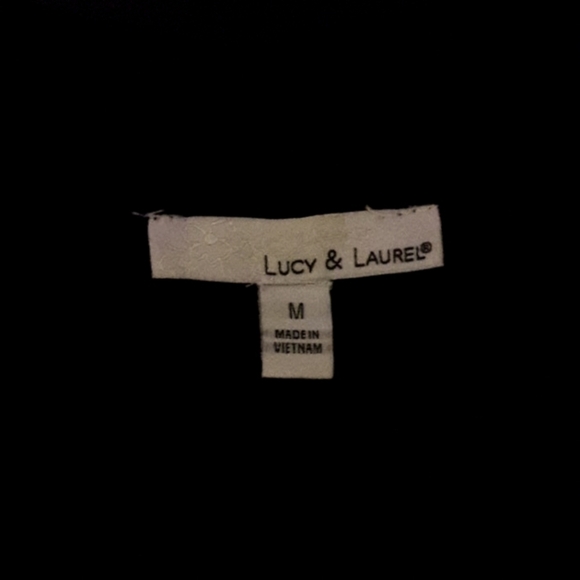 Fit and Flirty Black Dress w/ Metallic Accents, M - Picture 8 of 8